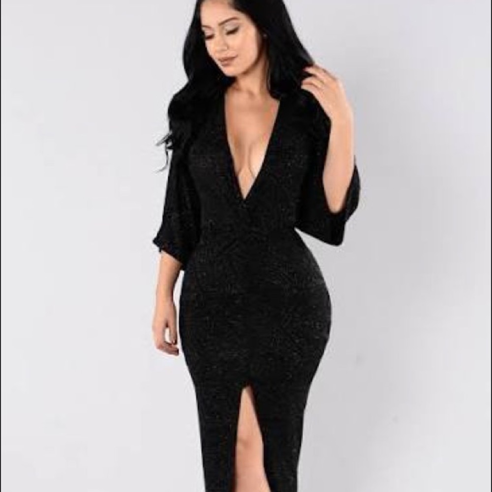 Gorgeous Black Sparkling Dress